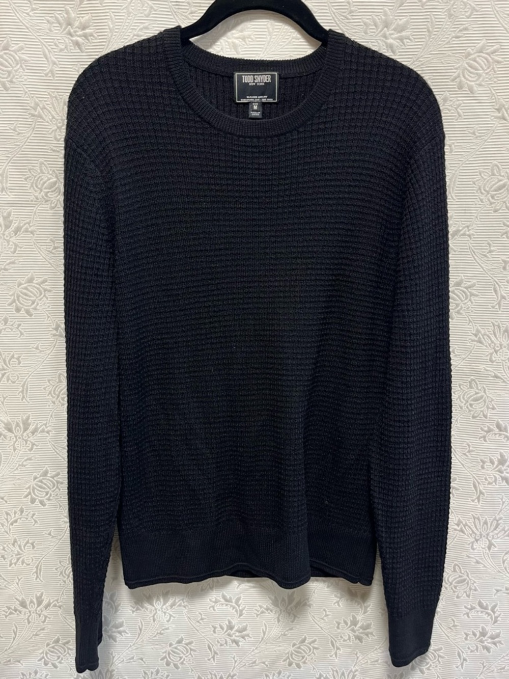 Todd Snyder Waffle Knit Sweater M